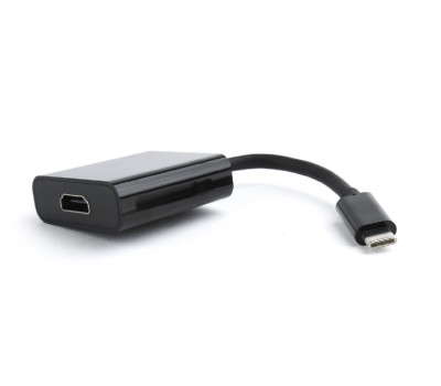 Переходник (адаптер) USB 3.1 Type-C (M) - HDMI (F), Cablexpert, Black, 15 см, 4K (A-CM-HDMIF-01) Переходник (адаптер) USB 3.1 Type-C (M) - HDMI (F), Cablexpert, Black, 15 см, 4K (A-CM-HDMIF-01)