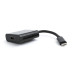 Переходник (адаптер) USB 3.1 Type-C (M) - HDMI (F), Cablexpert, Black, 15 см, 4K (A-CM-HDMIF-01) Переходник (адаптер) USB 3.1 Type-C (M) - HDMI (F), Cablexpert, Black, 15 см, 4K (A-CM-HDMIF-01)