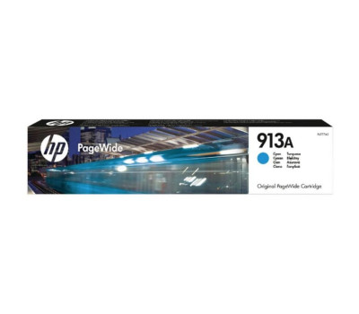 Картридж HP №913A (F6T77AE), Cyan, 3000 стр