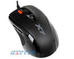 Мышь A4Tech X-710MK USB X7 Game Oscar mouse, Black