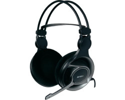 Наушники A4Tech HS-100 (32 Ом, 2.0м, MIC, крючек-крепление)