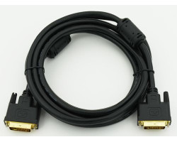 Кабель DVI - 3.0м Atcom DVI-D Dual link 24/ 24 CC-DVI2-10