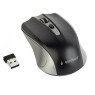 Мышь Gembird MUSW-4B-04-GB wireless, Grey/ Black, dpi::1600, USB, 2xAAА (MUSW-4B-04-GB)