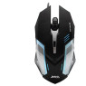 Мышь Jedel CP79, Black, USB, 1600 dpi, 4 кнопки, LED-подсветка