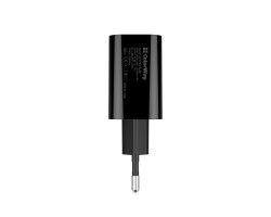 Сетевое зарядное устройство ColorWay, Black, 1xUSB, 3A, USB Type-C, 20W (CW-CHS026PD-BK)-foto6