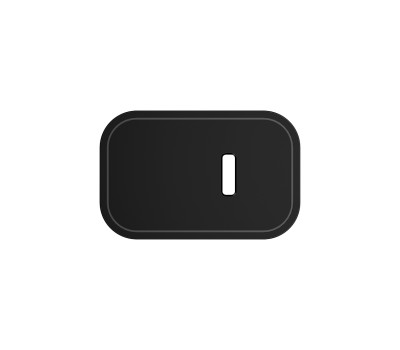 Сетевое зарядное устройство ColorWay, Black, 1xUSB, 3A, USB Type-C, 20W (CW-CHS026PD-BK)