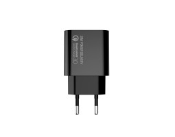 Сетевое зарядное устройство ColorWay, Black, 1xUSB, 3A, USB Type-C, 20W (CW-CHS026PD-BK)