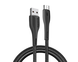 Кабель USB 2.0 - 1.0m AM/ microUSB  ColorWay, Black, 1 м, 2.4A (CW-CBUM034-BK)-foto4