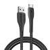 Кабель USB 2.0 - 1.0m AM/ microUSB  ColorWay, Black, 1 м, 2.4A (CW-CBUM034-BK)