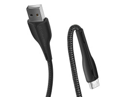 Кабель USB 2.0 - 1.0m AM/ microUSB  ColorWay, Black, 1 м, 2.4A (CW-CBUM034-BK)-foto3