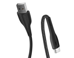 Кабель USB 2.0 - 1.0m AM/ microUSB ColorWay, Black, 1 м, 2.4A (CW-CBUM034-BK)-foto3