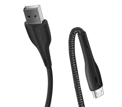 Кабель USB 2.0 - 1.0m AM/ microUSB ColorWay, Black, 1 м, 2.4A (CW-CBUM034-BK) Кабель USB 2.0 - 1.0m AM/ microUSB ColorWay, Black, 1 м, 2.4A (CW-CBUM034-BK)