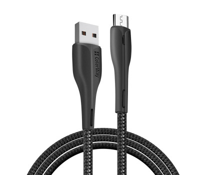 Кабель USB 2.0 - 1.0m AM/ microUSB ColorWay, Black, 1 м, 2.4A (CW-CBUM034-BK) Кабель USB 2.0 - 1.0m AM/ microUSB ColorWay, Black, 1 м, 2.4A (CW-CBUM034-BK)