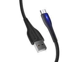 Кабель USB 2.0 - 1.0m AM/ microUSB  ColorWay, Black, 1 м, 2.4A (CW-CBUM034-BK)