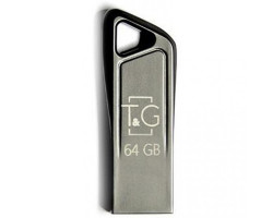 USB Flash Drive 64Gb T&G 114 Metal series Silver (TG114-64G)