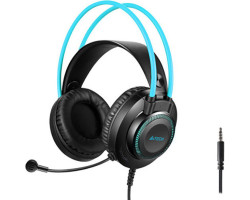 Наушники A4Tech Fstyler FH200i Blue игровые, микрофон 