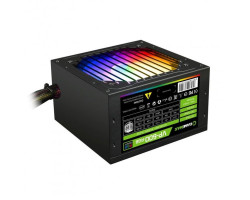 Блок питания GameMax VP-600-RGB 600W, 12cm fan, 80 Plus Gold, 2x6+2pin, Active PFC, Box