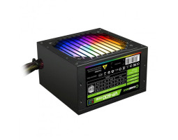 Блок питания GameMax VP-600-RGB 600W, 12cm fan, 80 Plus Gold, 2x6+2pin, Active PFC, Box