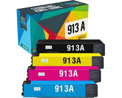 Картридж HP №913A Ocinkjet Remanufactured Ink Cartridge For HP PageWide 352/ 377/ 452/ 477/ 552 Cyan