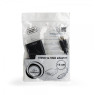 Переходник HDMI > VGA(HDMI папа - VGA мама), Cablexpert, Black, кабель 15см, пакет (A-HDMI-VGA-04)