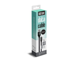 Кабель USB  - 2.0m AM/ Type-C  ColorWay , Black  (CW-CBUC008-BK)