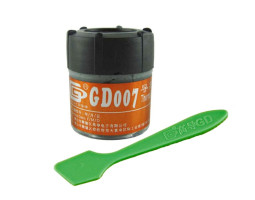Термопаста GD007, 30g, серая, банка + лопатка, 6.8 Вт/ мК Термопаста GD007, 30g, серая, банка + лопатка, 6.8 Вт/ мК