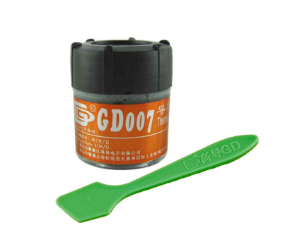 Термопаста GD007, 30g, серая, банка + лопатка, 6.8 Вт/ мК Термопаста GD007, 30g, серая, банка + лопатка, 6.8 Вт/ мК