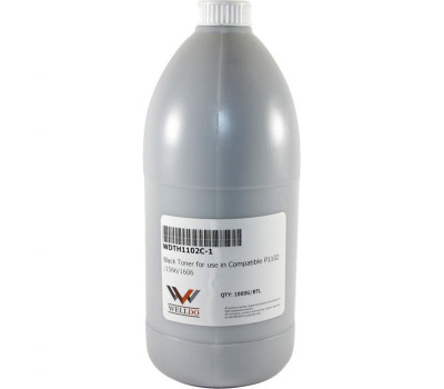 Тонер HP LJ P1102/ P1606, Canon LBP-6020/ 6030/ MF3010/ MF4410, 1 кг, Welldo (WDTH1102C-1)