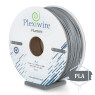 PLA пластик Plexiwire для 3D принтера 1.75мм серебро (400м /  1.185кг)