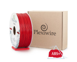 ABS+ пластик Plexiwire для 3D принтера 1.75мм красный (300м /  0.75кг)-foto2