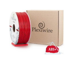 ABS+ пластик Plexiwire для 3D принтера 1.75мм красный (300м /  0.75кг)-foto2