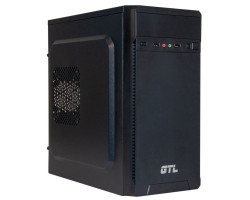 Корпус GTL 1617+ Black, 400W, 120mm, Micro ATX /  Mini ITX