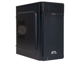 Корпус GTL 1617+ Black, 400W, 120mm, Micro ATX /  Mini ITX