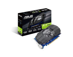 GeForce GT1030 OC, Asus, 2Gb DDR5, 64-bit, DVI/ HDMI, 1531/ 6008MHz (PH-GT1030-O2G) Б/ У