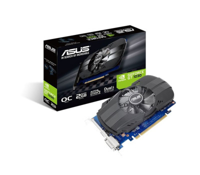GeForce GT1030 OC, Asus, 2Gb DDR5, 64-bit, DVI/ HDMI, 1531/ 6008MHz (PH-GT1030-O2G) Б/ У GeForce GT1030 OC, Asus, 2Gb DDR5, 64-bit, DVI/ HDMI, 1531/ 6008MHz (PH-GT1030-O2G) Б/ У