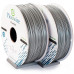 PETG пластик Plexiwire для 3D принтера серебро 1,75мм (400м /  1,2кг)