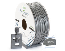 PETG пластик Plexiwire для 3D принтера серебро 1,75мм (400м /  1,2кг)-foto5
