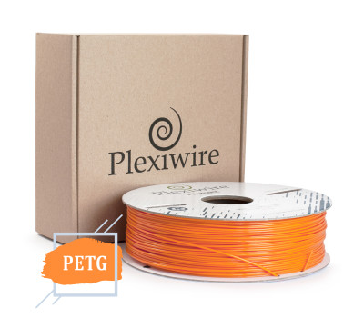 PETG пластик Plexiwire для 3D принтера оранжевый 1,75мм (300м /  0,9кг)