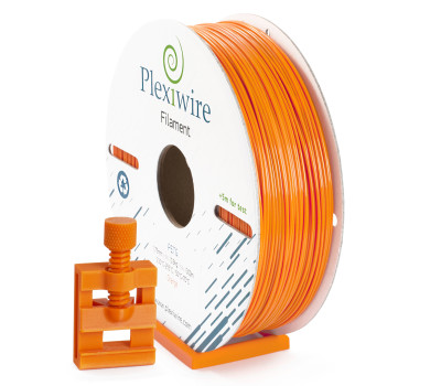 PETG пластик Plexiwire для 3D принтера оранжевый 1,75мм (300м /  0,9кг)