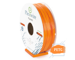 PETG пластик Plexiwire для 3D принтера оранжевый 1,75мм (300м /  0,9кг)