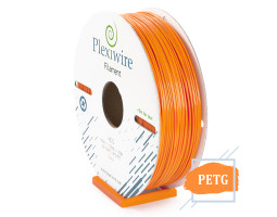 PETG пластик Plexiwire для 3D принтера оранжевый 1,75мм (300м /  0,9кг)