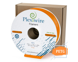 PETG пластик Plexiwire для 3D принтера оранжевый 1,75мм (400м /  1,2кг)-foto2