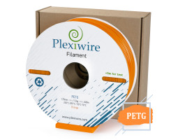 PETG пластик Plexiwire для 3D принтера оранжевый 1,75мм (400м /  1,2кг)-foto2
