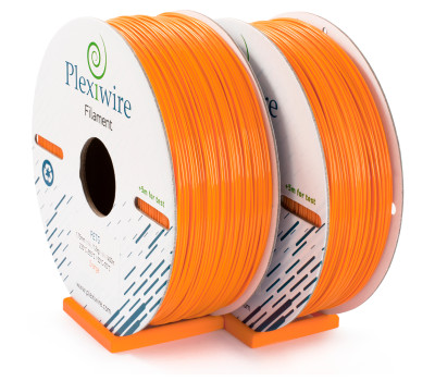 PETG пластик Plexiwire для 3D принтера оранжевый 1,75мм (400м /  1,2кг)