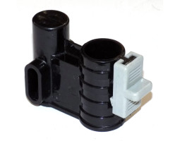 Осевой блок переднего колеса + фиксатор в сборе к коляске Geoby D222, D205, D208, D209 (черный-св. с Осевой блок переднего колеса + фиксатор в сборе к коляске Geoby D222, D205, D208, D209 (черный-св. с