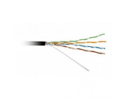 Кабель FTP ATcom Standard Cat. 5E, 0.51mm, CCA, для внешних работ (20799) Кабель FTP ATcom Standard Cat. 5E, 0.51mm, CCA, для внешних работ (20799)