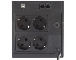 ИБП PowerCom RPT-1500AP LCD Schuko, 1500ВА евророзетки, Line-Interactive, 3 ступ AVR, диап 160-275В -foto2