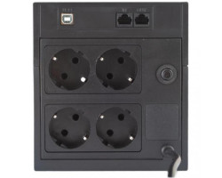 ИБП PowerCom RPT-1500AP LCD Schuko, 1500ВА евророзетки, Line-Interactive, 3 ступ AVR, диап 160-275В -foto2