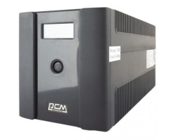 ИБП PowerCom RPT-1500AP LCD Schuko, 1500ВА евророзетки, Line-Interactive, 3 ступ AVR, диап 160-275В 