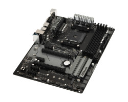 Мат.плата AM4 (B450) AsRock B450 Pro4 R2.0, B450, 4xDDR4, VGA/ HDMI/ DP, ATX